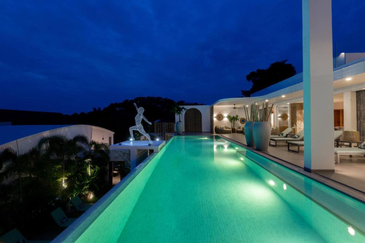 C Villa 8Br Luxury Seaview Villa, 2 Swimming Pools Koh Samui Zewnętrze zdjęcie