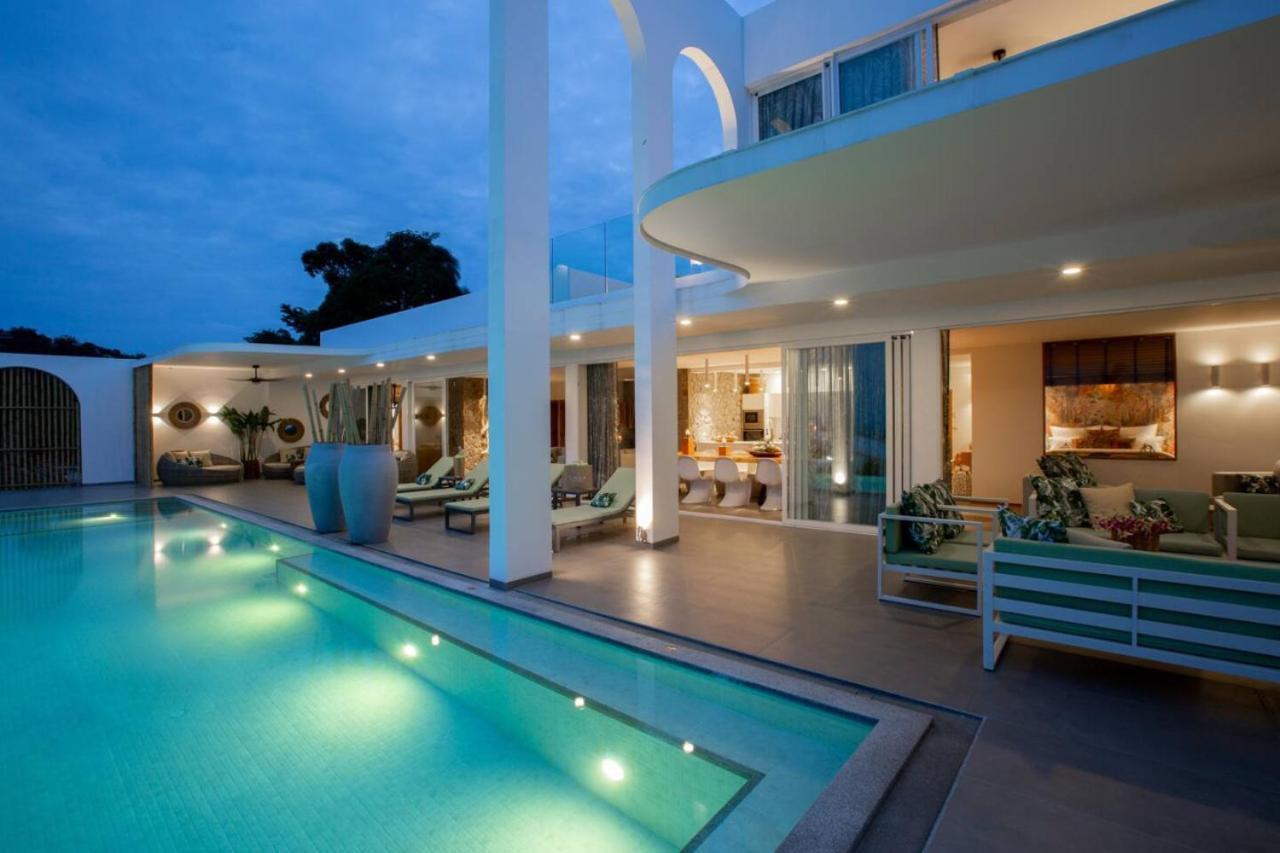 C Villa 8Br Luxury Seaview Villa, 2 Swimming Pools Koh Samui Zewnętrze zdjęcie