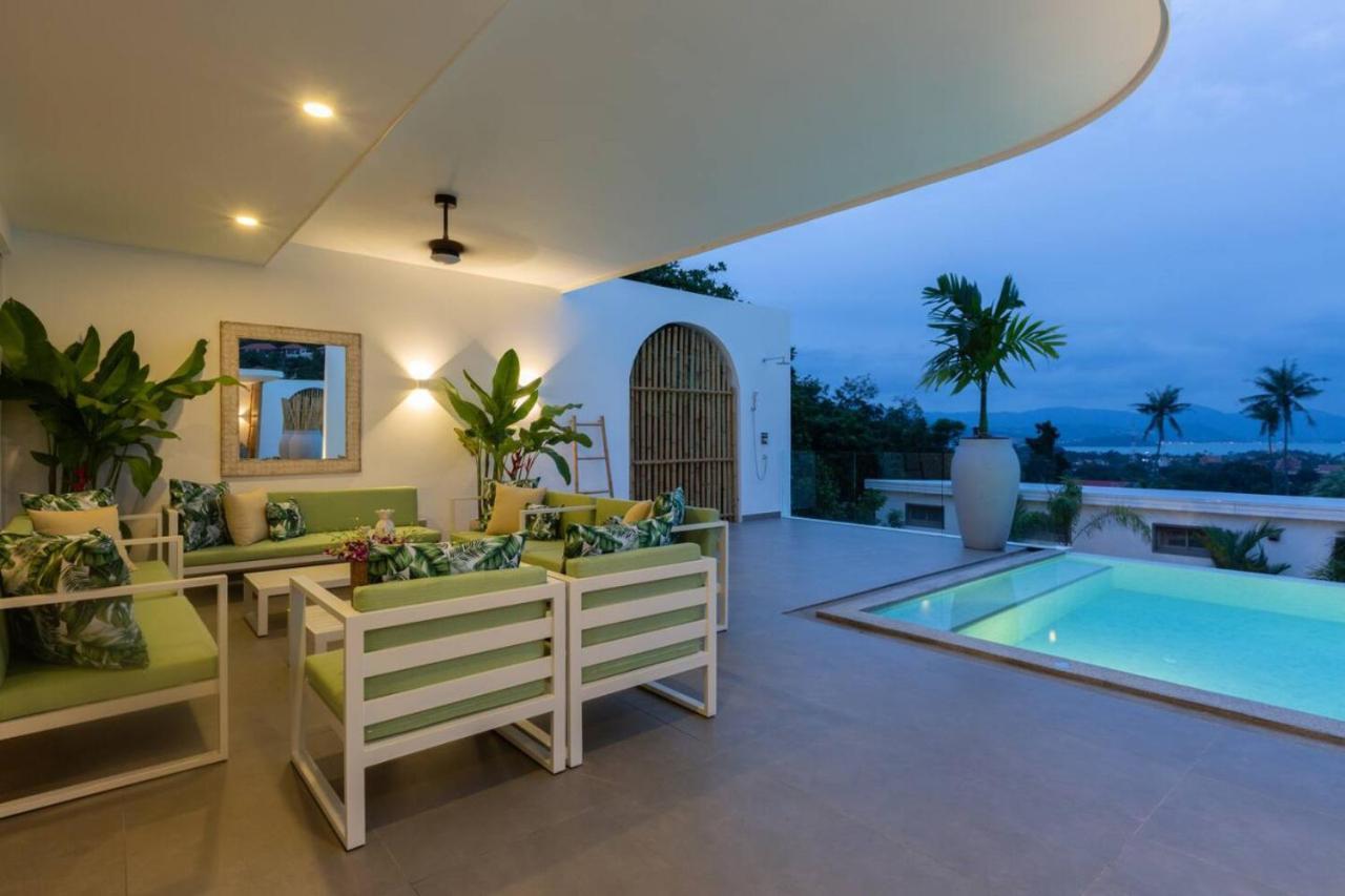 C Villa 8Br Luxury Seaview Villa, 2 Swimming Pools Koh Samui Zewnętrze zdjęcie