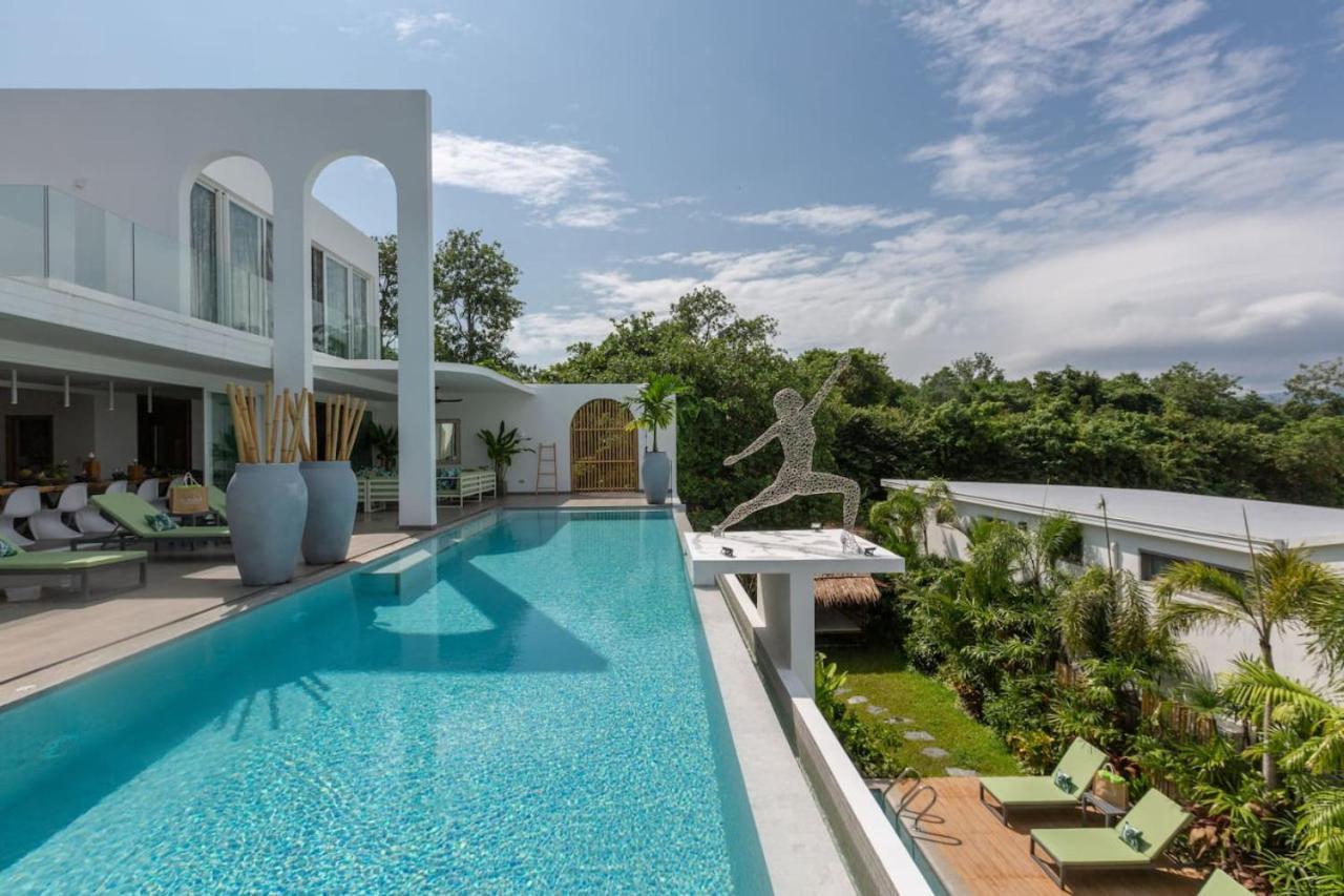 C Villa 8Br Luxury Seaview Villa, 2 Swimming Pools Koh Samui Zewnętrze zdjęcie